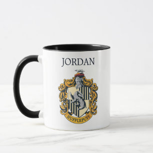 Hufflepuff-Wappen   Fügen Sie Ihren Namen hinzu Tasse