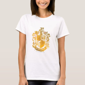 Hufflepuff Wappen - geplättelt T-Shirt
