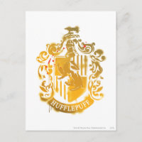 Hufflepuff-Wappen - gespritzt