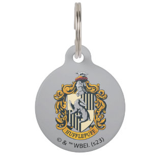 Hufflepuff Wappen Haustiermarke