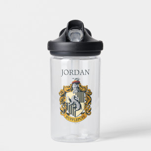 Hufflepuff Wappen Name hinzufügen Trinkflasche