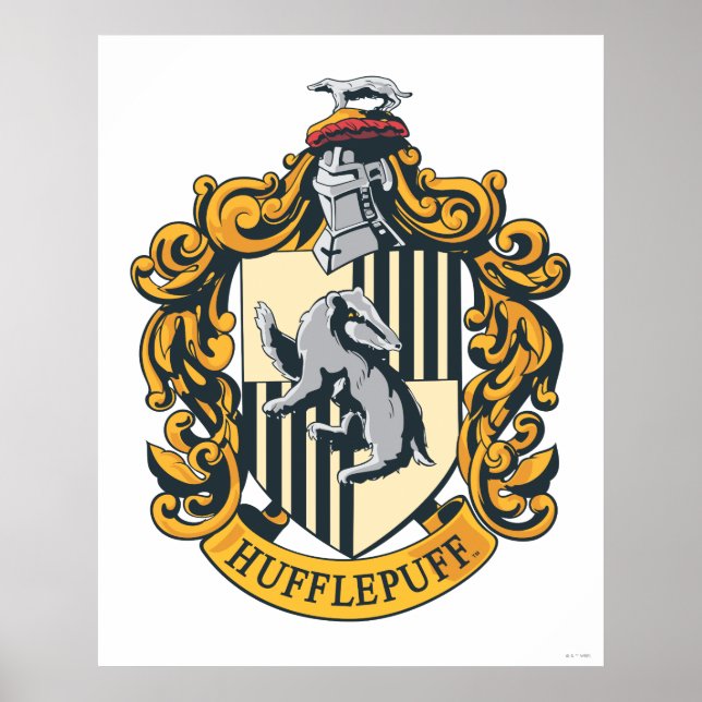 HUFFLEPUFF™ Wappen Poster (Vorne)