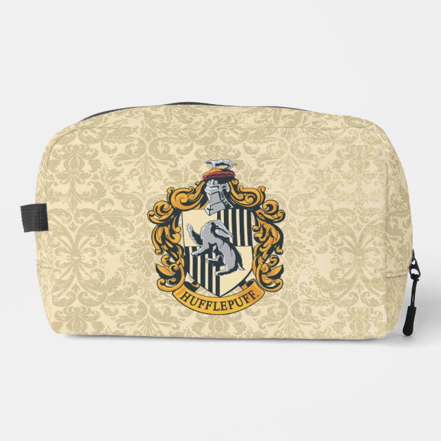Hufflepuff Wappen Waschbeutel (Vorderseite)