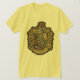 Hufflepuff-Wappen - zerstört T-Shirt (Design vorne)