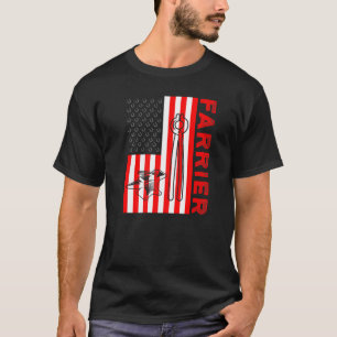 Hufschmied Hufeisen Hufbeschlag Hufpflege T-Shirt