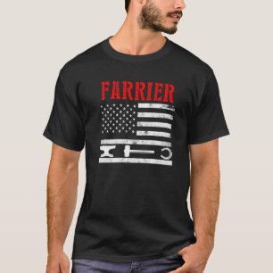 Hufschmied Hufeisen Hufbeschlag Hufschneiden 6 T-Shirt