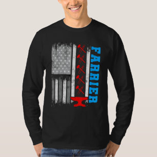 Hufschmied Hufeisen Hufbeschlag Pferdehufpflege 15 T-Shirt
