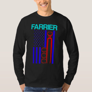 Hufschmied Hufeisen Hufbeschlag Pferdehufpflege  6 T-Shirt