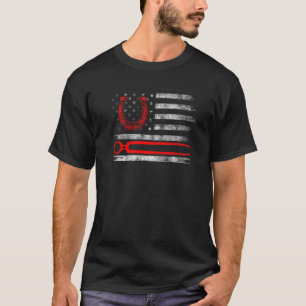 Hufschmied Hufeisen Hufschneiden Beschlagen _5 T-Shirt