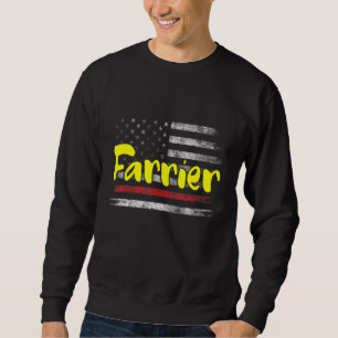 Hufschmied Hufeisen Hufschneiden Equine Beschlagen Sweatshirt