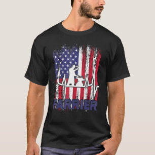 Hufschmied Hufeisen Hufschneiden Equine Beschlagen T-Shirt