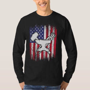 Hufschmied Hufeisen Hufschneiden Equine Beschlagen T-Shirt