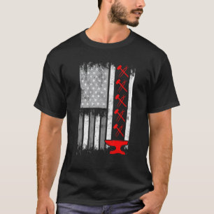 Hufschmied Hufeisen Hufschneiden Equine Beschlagen T-Shirt