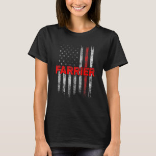 Hufschmied Hufeisen Hufschneiden Equine Beschlagen T-Shirt