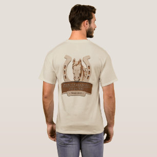 Hufschmied-Service-Promo anpassen T-Shirt
