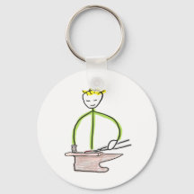 Hufschmied Stickman