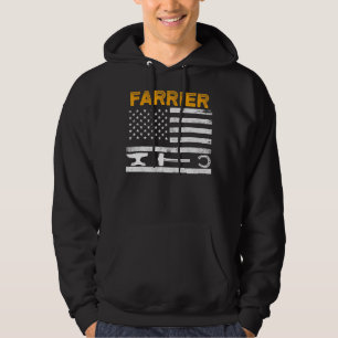 Hufschmiedehütte Pferdehaltung _45 Hoodie