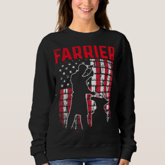 Hufschmiedehütte Pferdehaltung _52 Sweatshirt