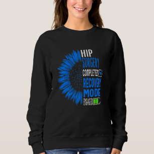 Hüftersatzoperation Vollendeter Erholungsmodus Bi Sweatshirt
