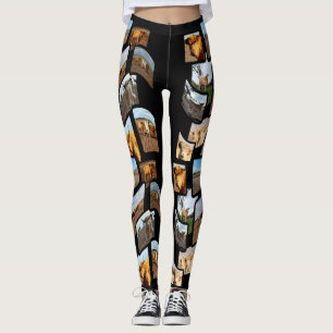 Hüftkuh- und -kuhmontage, leggings
