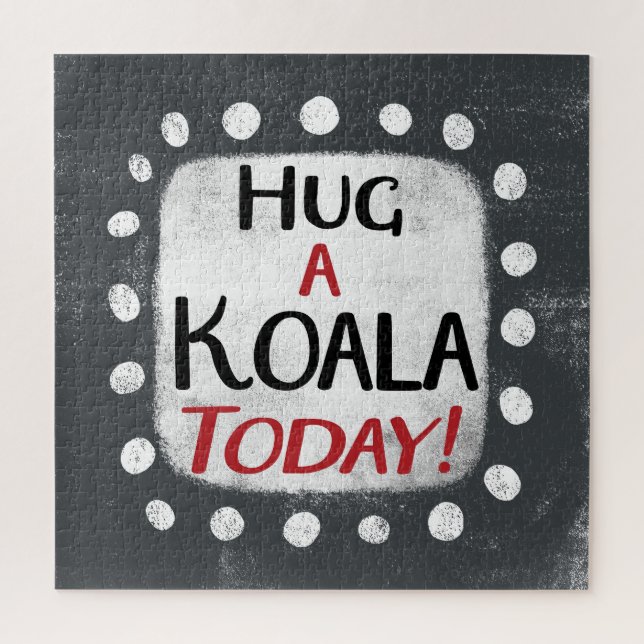 Hug A Koala Heute Jigsaw Puzzle (Vertikal)
