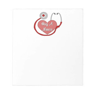 Hug A Nurse Notizblock