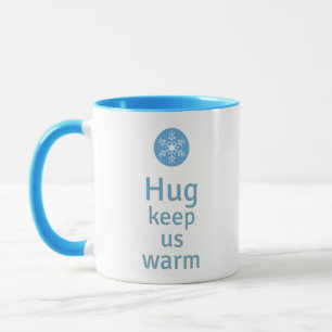 Hug behielt uns warm tasse