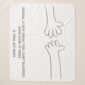 Hug Blanket - mein BBO Sherpadecke