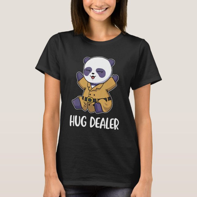 Hug Dealer Panda T-Shirt (Vorderseite)