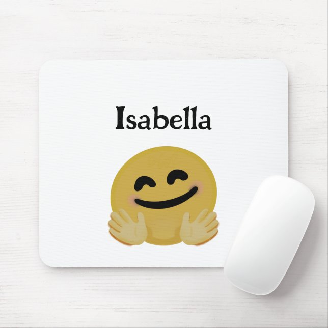 "Hug Emoji" Personalisiert Mousepad (Mit Mouse)