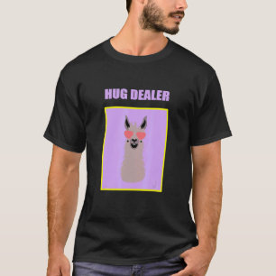 Hug-Händler Cool Llama Musik Festival Empfindlich T-Shirt