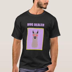 Hug-Händler Cool Llama Musik Festival Empfindlich T-Shirt