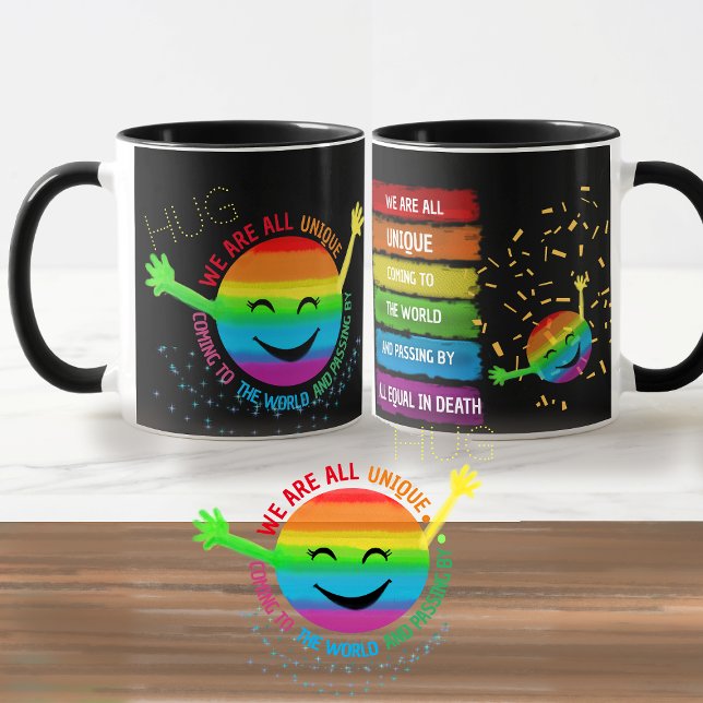 HUG LGBT PRIDE Sunshine Tasse (HUG LGBT PRIDE Sunshine Mug)