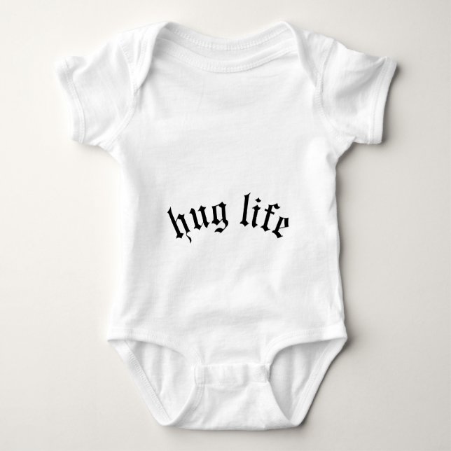 Hug Life Bodysuit Baby Niedlich 1-Piece 0-24 Monat Baby Strampler (Vorderseite)