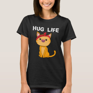 Hug Life Niedlich Kitten Cat Music Festival Kosten T-Shirt