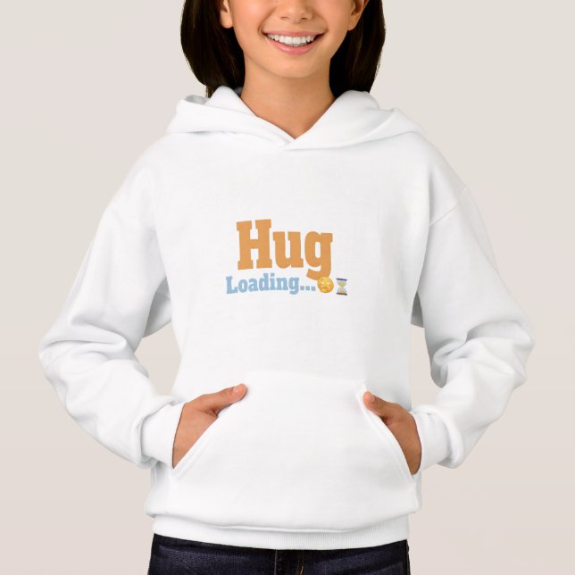 Hug Loading... Hoodie (Vorderseite)