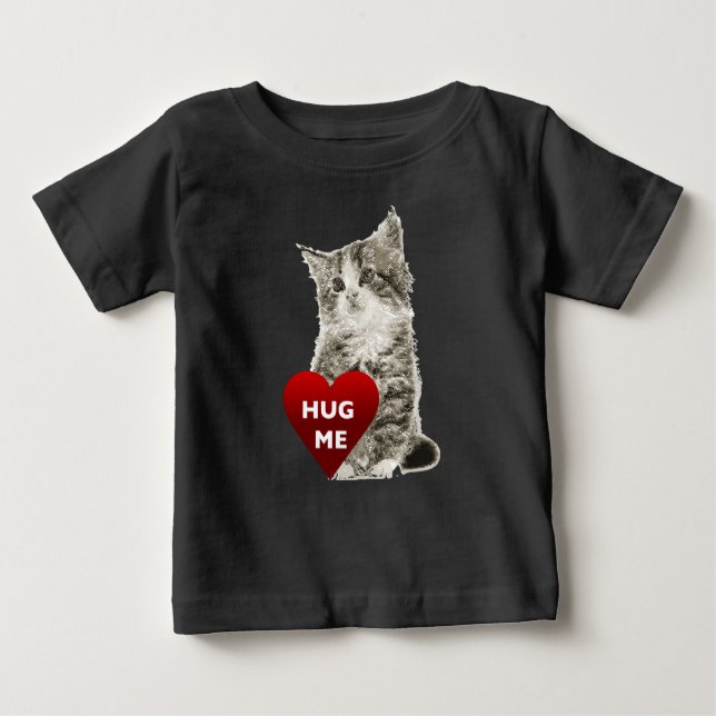Hug Me - Baby Fine Jersey T - Shirt (Vorderseite)