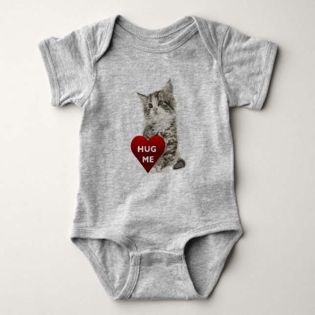 Hug Me - Baby Jersey Bodysuit Baby Strampler (Vorderseite)