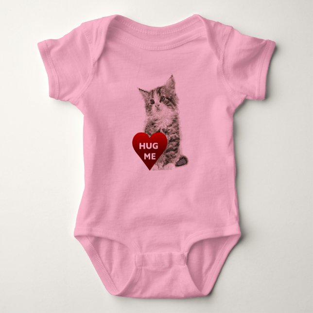 Hug Me - Baby Jersey Bodysuit Baby Strampler (Vorderseite)