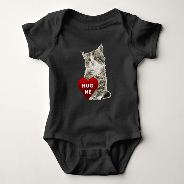 Hug Me - Baby Jersey Bodysuit Baby Strampler (Vorderseite)
