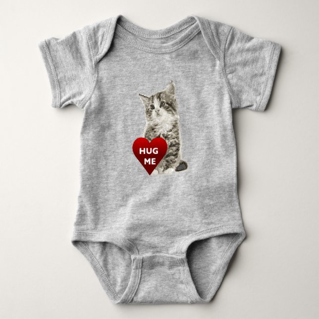 Hug Me - Baby Jersey Bodysuit Baby Strampler (Vorderseite)