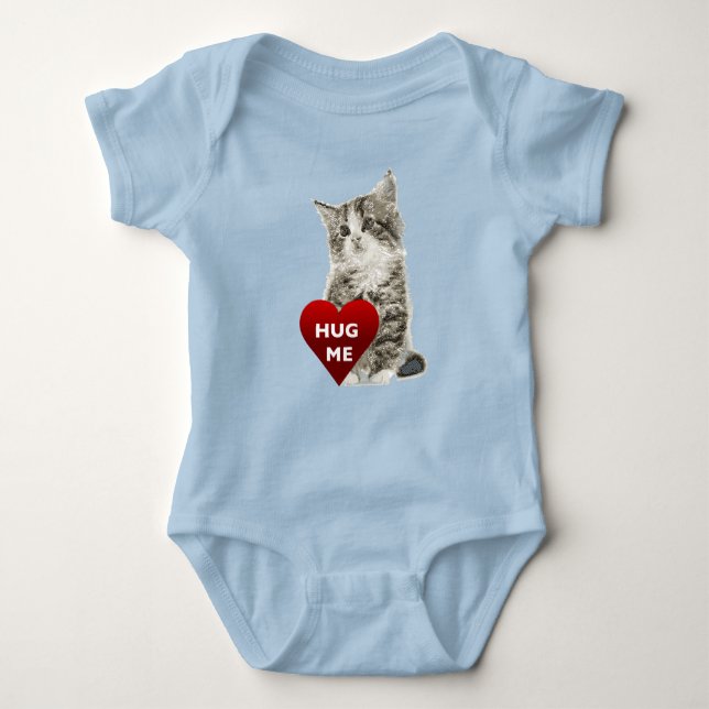 Hug Me - Baby Jersey Bodysuit Baby Strampler (Vorderseite)