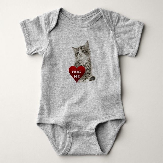 Hug Me - Baby Jersey Bodysuit Strampler (Vorderseite)