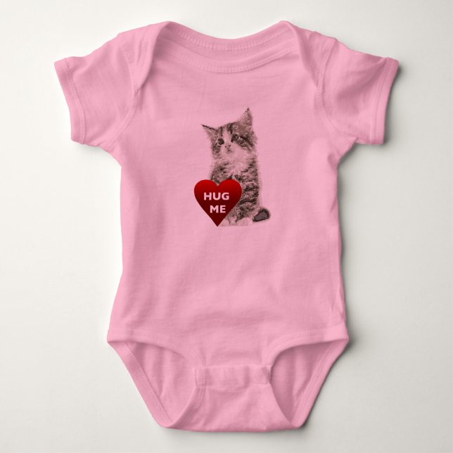 Hug Me - Baby Jersey Bodysuit Strampler (Vorderseite)