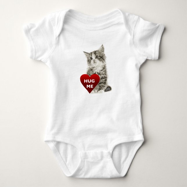 Hug Me - Baby Jersey Bodysuit Strampler (Vorderseite)