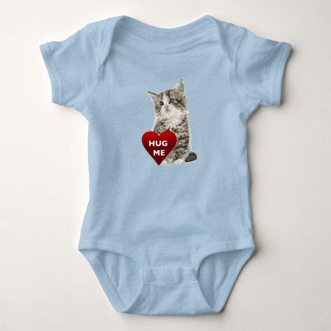 Hug Me - Baby Jersey Bodysuit Strampler (Vorderseite)