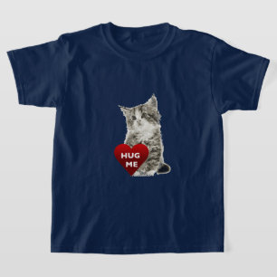 Hug Me - Der grundlegende T - Shirt von Mädchen