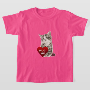 Hug Me - Der grundlegende T - Shirt von Mädchen