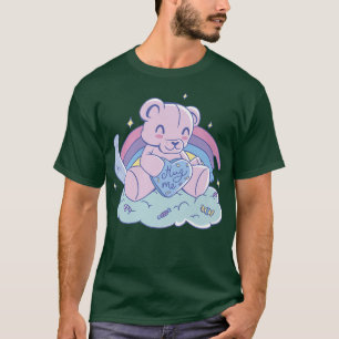 Hug Me Niedlich Kawaii Bear Pastel Goth Anime Fair T-Shirt