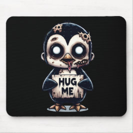 Hug Me Penguin Mousepad